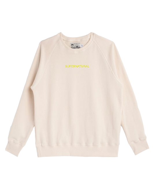 arcana x Bather fleece crew